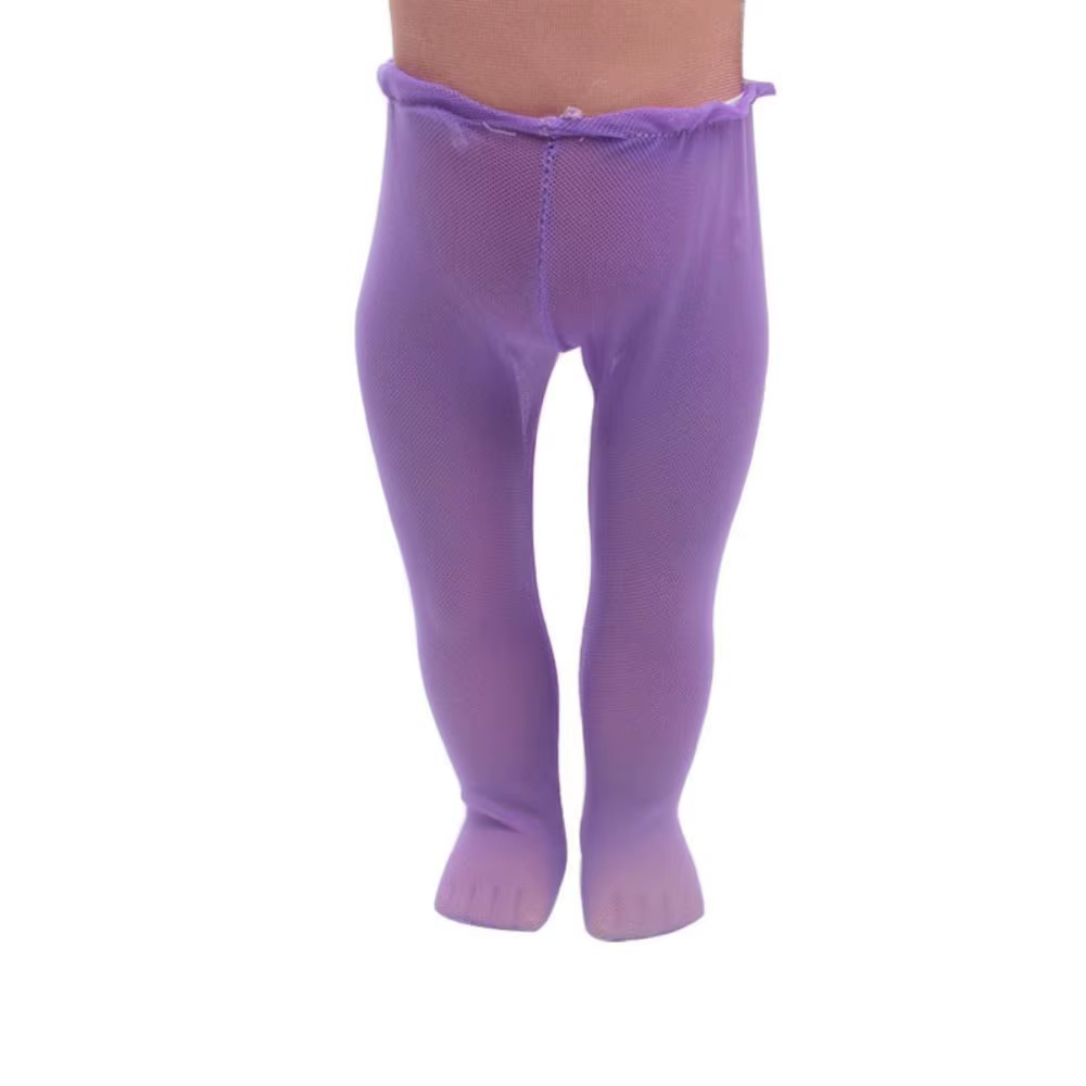 Pantimedias caramelo para muñeca de 43cm – Elástico suave para niñas - imagen 3