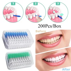 Cepillos interdentales para limpiar entre dientes, cuidado bucal