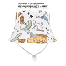 Sombrero de panamá para bebés y niños – gorro de playa con dibujos