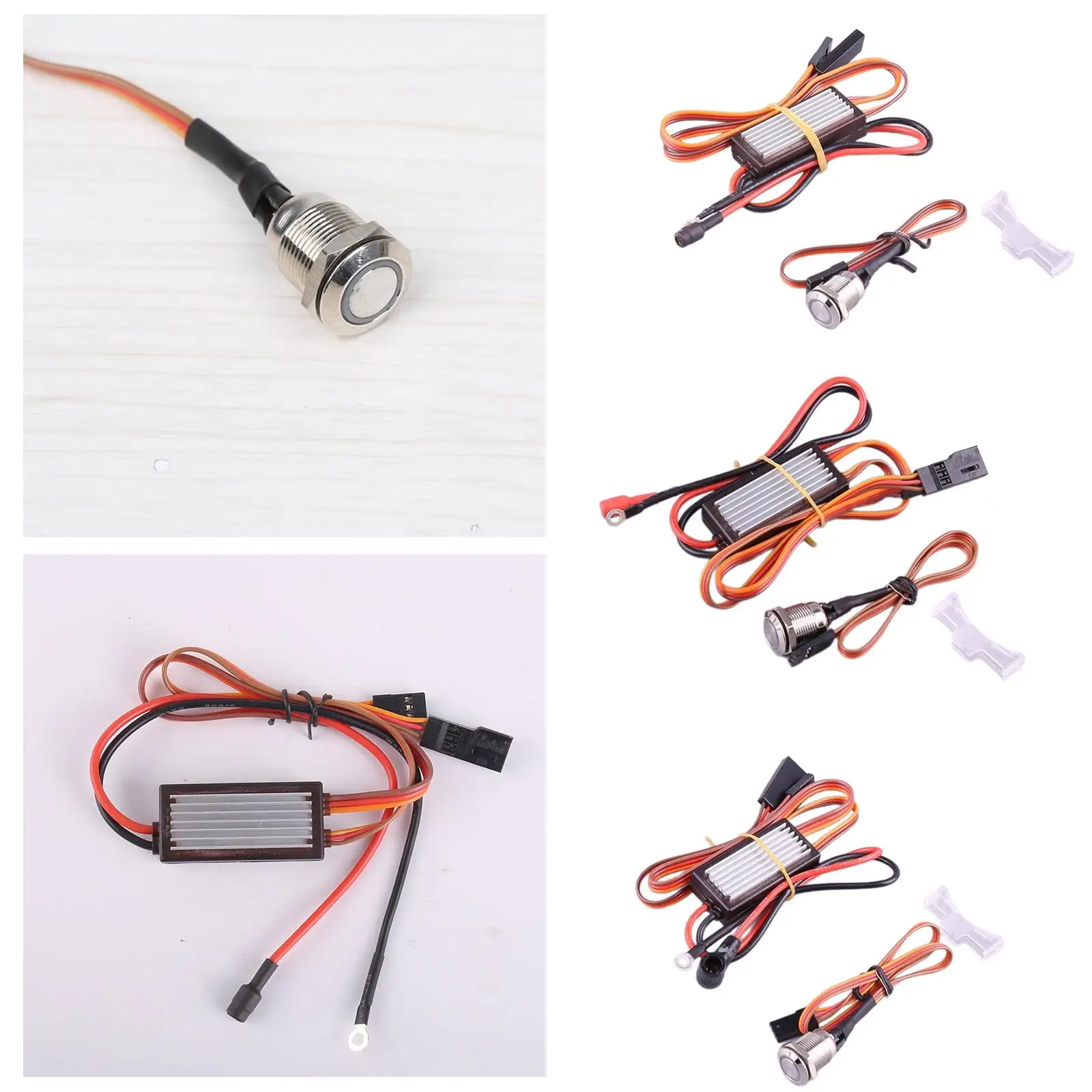 Piezas de repuesto para motor RC de metanol con encendido
