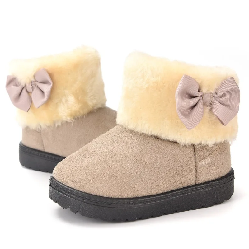 Botas de nieve niña impermeables con forro cálido - imagen 5