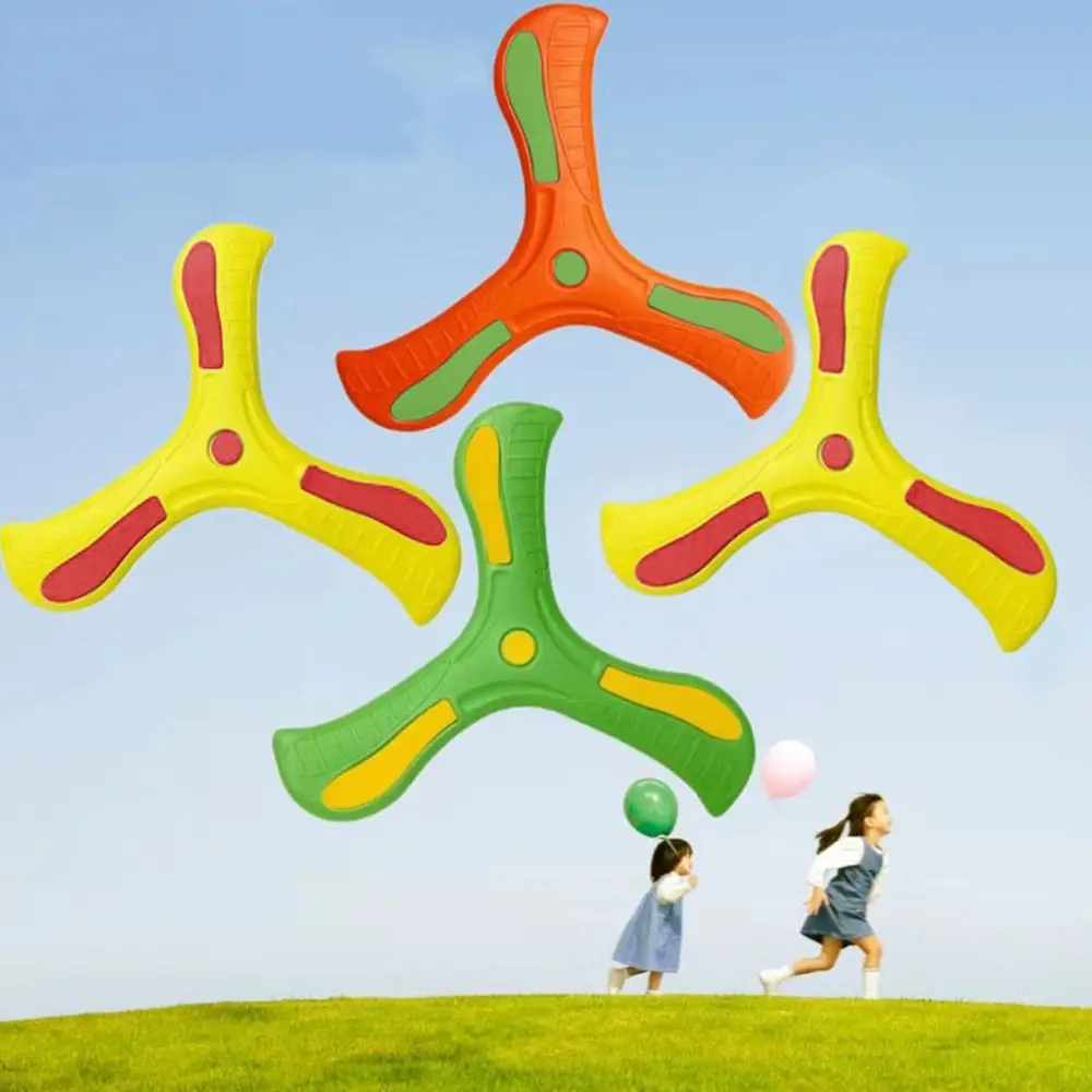 Boomerang infantil de tres hojas para juego educativo y ocio - imagen 4