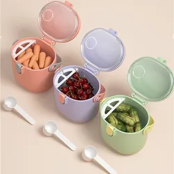 Dispensador portátil de fórmula con caja almacenamiento para bebés