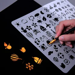 Plantillas decorativas para tartas de cumpleaños