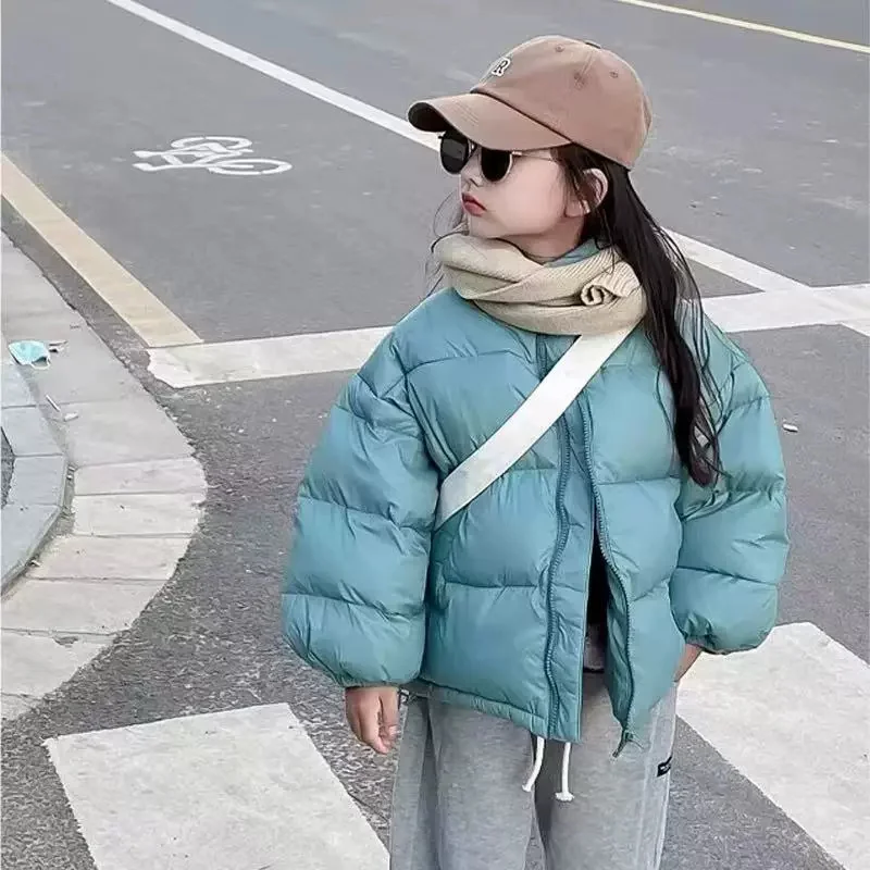 Abrigos de invierno en algodón con cuello levantado unisex - imagen 3