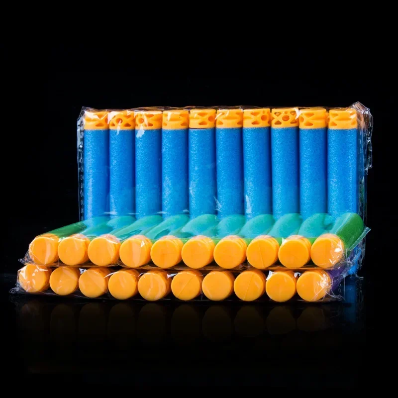 Dardos EVA 7,2 cm Nerf - Balas para pistola de espuma Elite