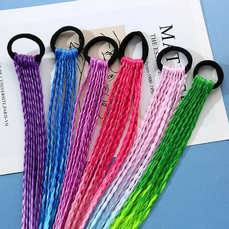 Pasadores de pelo infantiles de colores para hacer trenzas - imagen 2