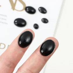 Ojos de seguridad para peluches y muñecos de tela en plástico negro