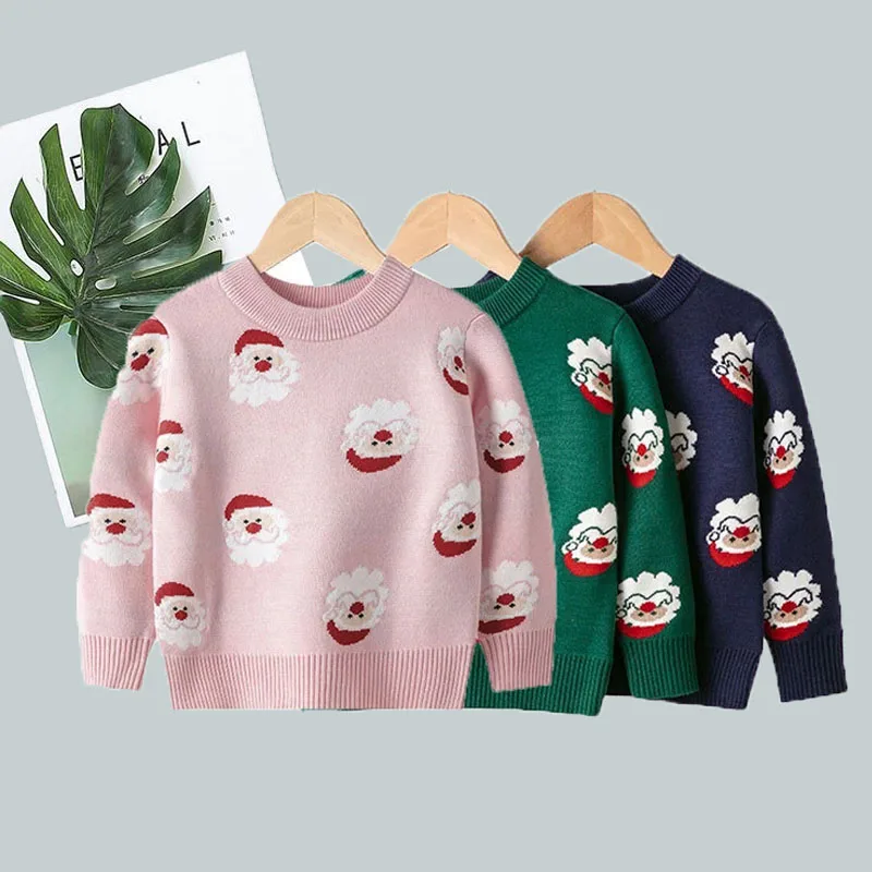Jersey de Navidad punto cálido con estampado dibujos animados - imagen 4
