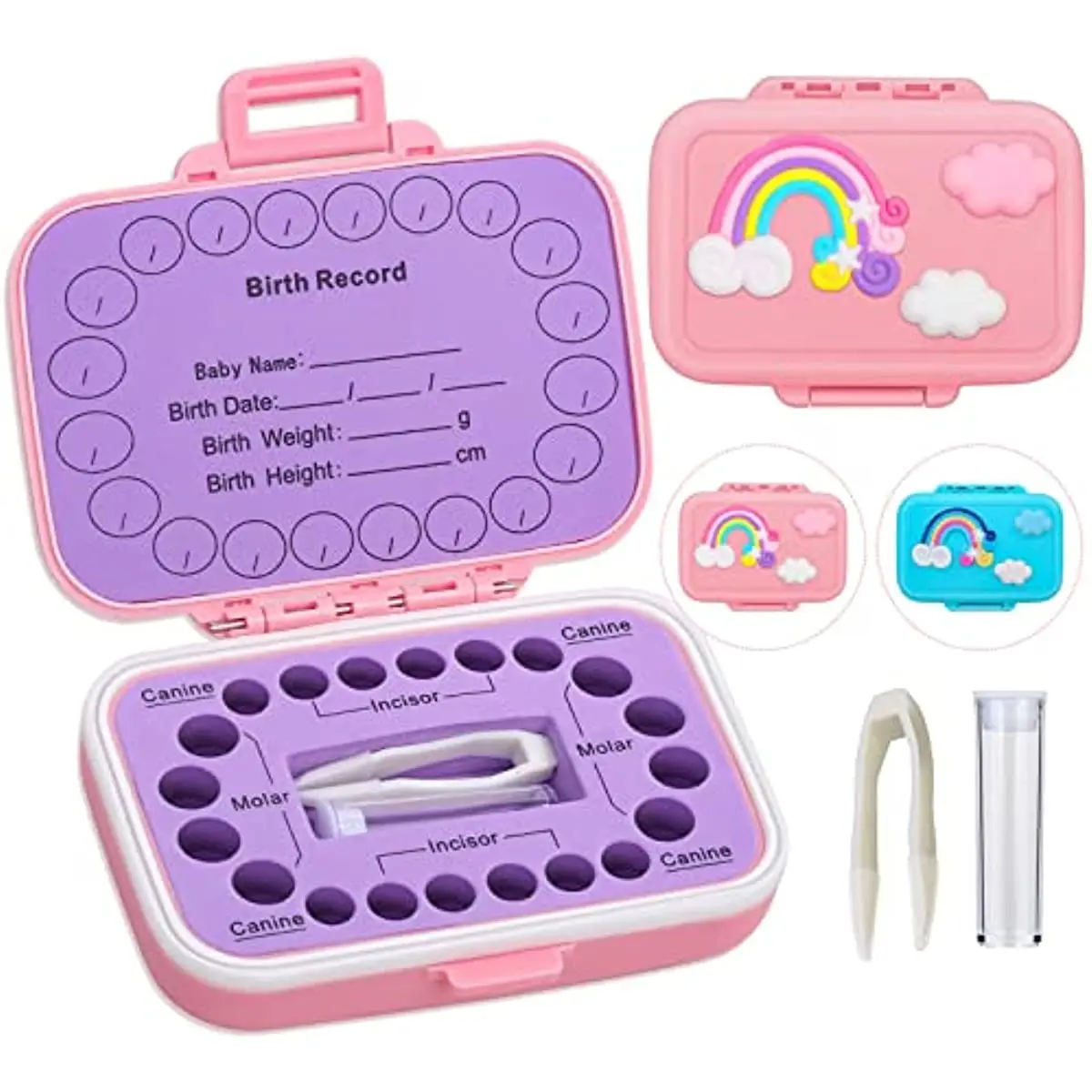 Lanugo Estuche para dientes de leche – Colores vivos y resistentes - imagen 2