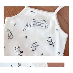Peto triangular sin mangas de verano para bebé en escalada unisex