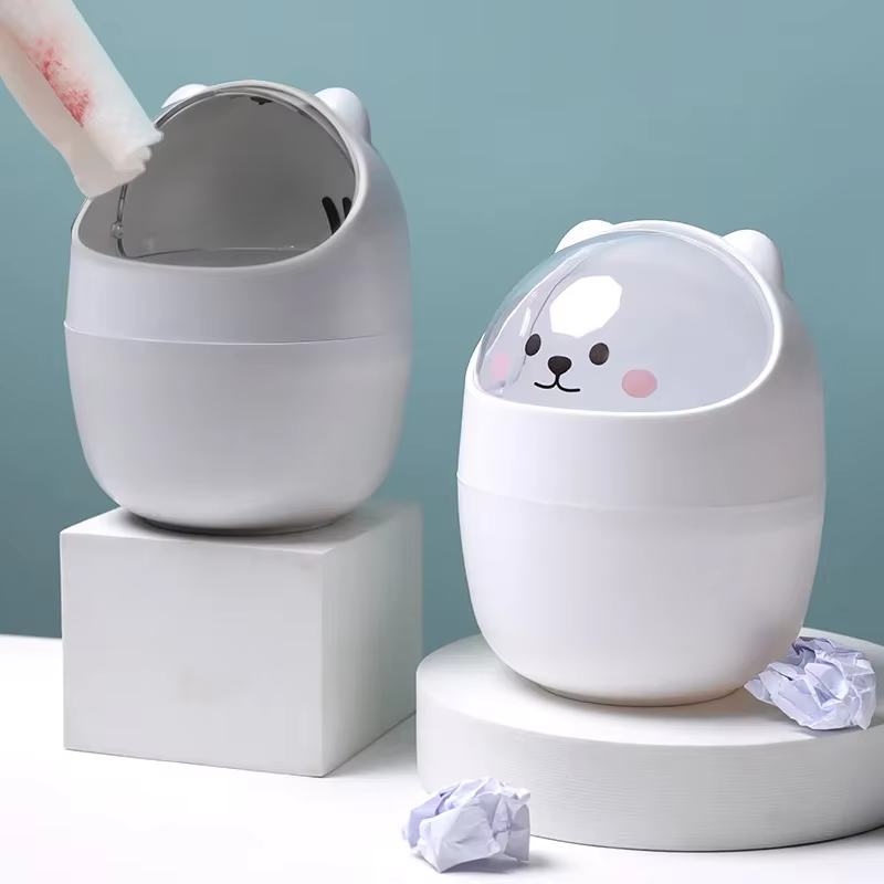Organizador de escritorio abatible con oso de peluche para niña - imagen 4