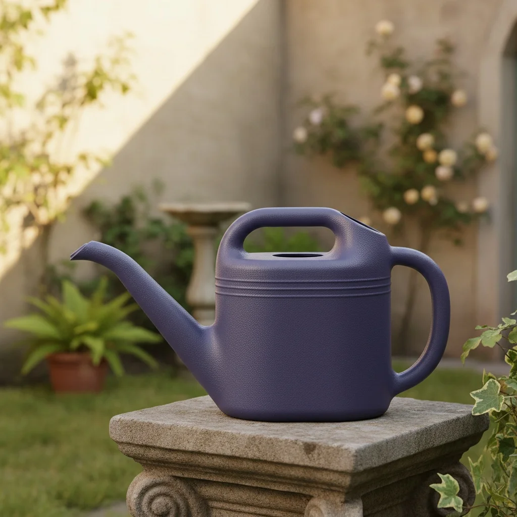 Regadera plástica rústica para plantas de interior, pieza única - imagen 4