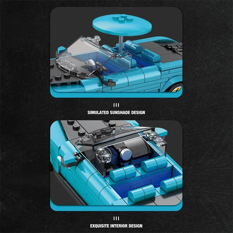 Coche convertible de construcción para niños – Escala 1:24 - imagen 5