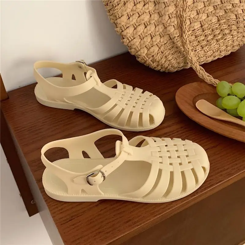 Sandalias romanas PVC estilo gladiador para niña - imagen 2