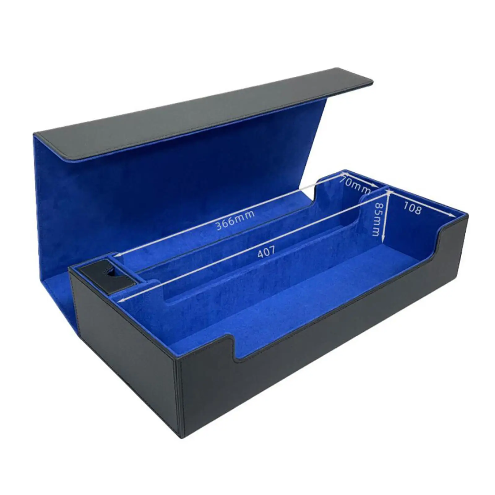 Estuche para cartas coleccionables de cuero PU resistente