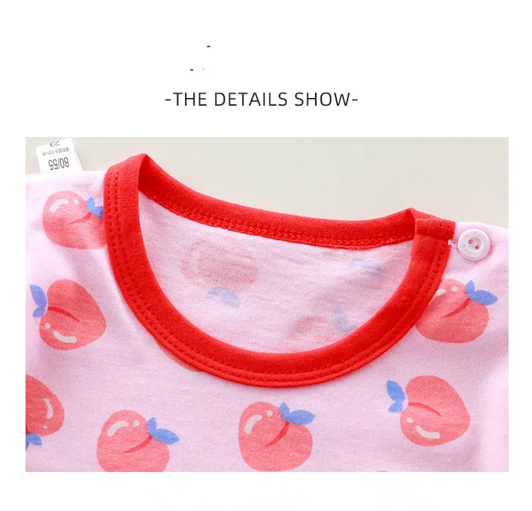 Camiseta de algodón de verano para niños y niñas