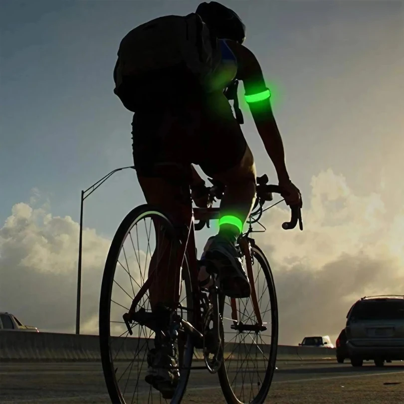 Pulsera LED infantil intermitente para correr de noche - imagen 2