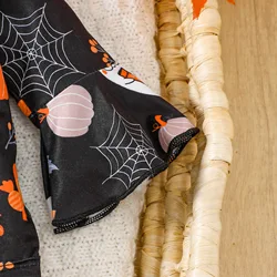 Tregren mameluco de Halloween para bebés con diadema y campana