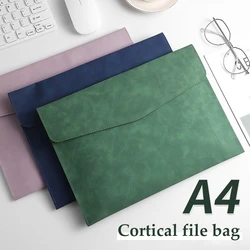 Bolsa de cuero impermeable para documentos A4 y A5