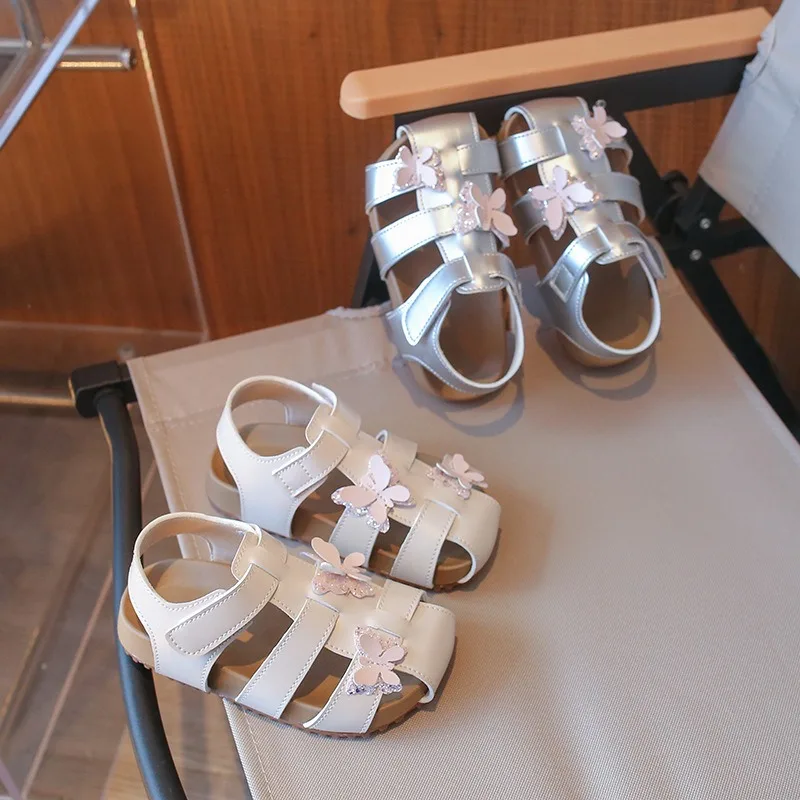 Sandalias verano antideslizantes de princesa para niñas, suela suave - imagen 2