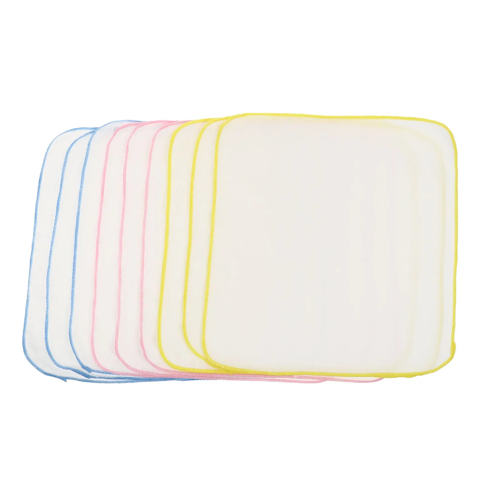 Toallas para eructos de algodón absorbente bebé, reutilizables lavables - imagen 4