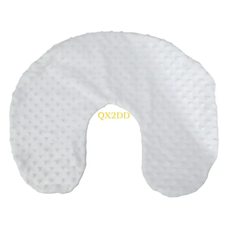 QX2D funda almohada de lactancia en tejido suave para bebé - imagen 3