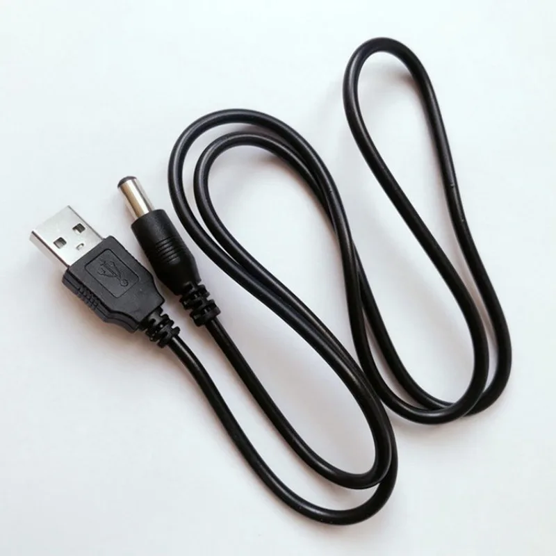 Cable conversor USB DC 5,5x2,1mm especificaciones