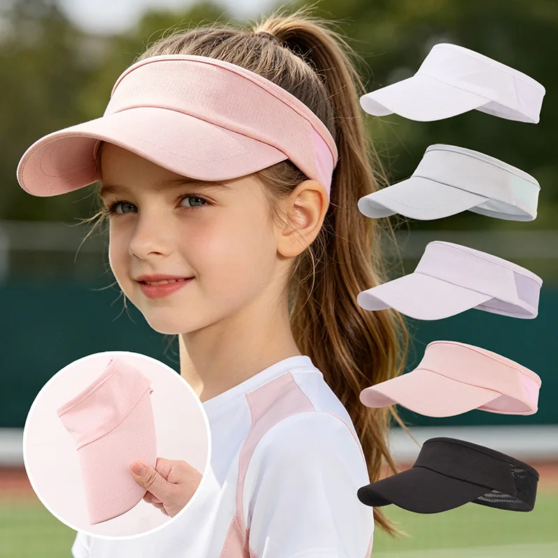 Gorra de verano infantil malla transpirable con protección UV