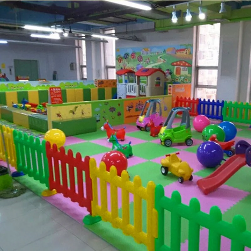 Valla plástica para jardín infantil – Seguridad al aire libre - imagen 4