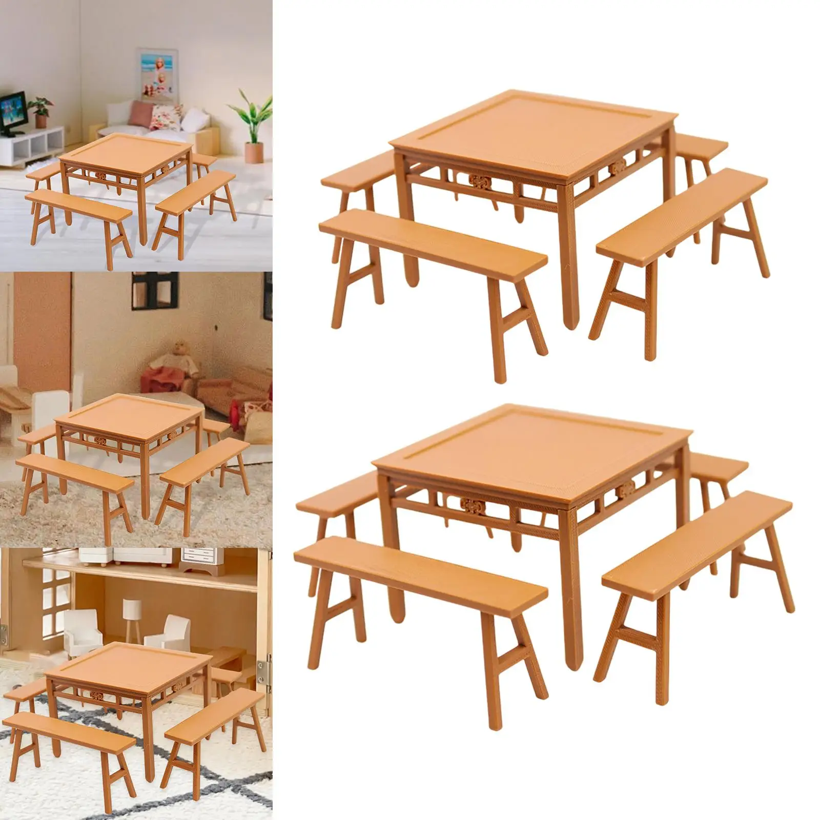 Muebles en miniatura para casa de muñecas: juego imitativo - imagen 3