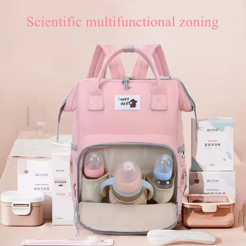 Mochila cambiador Baby Essentials impermeable para pañales y viaje - imagen 3