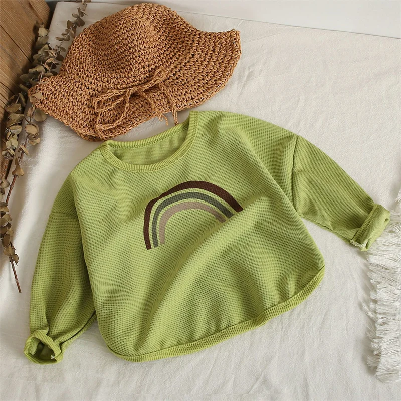 Camiseta de manga larga con cuello redondo para niño – Primavera - imagen 3