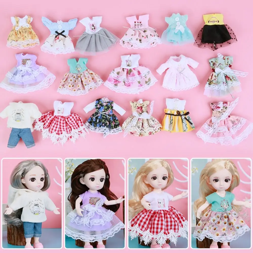 Vestido para muñeca BJD 1/8 en tono claro