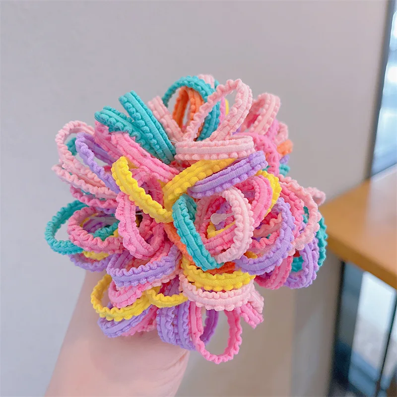 Diadema lazo bebé estilo coreano color caramelo - imagen 3