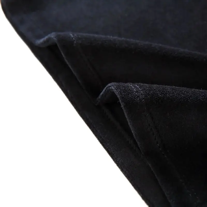 Conjunto bebé: manga larga y pantalón negro de terciopelo con estrella - imagen 4