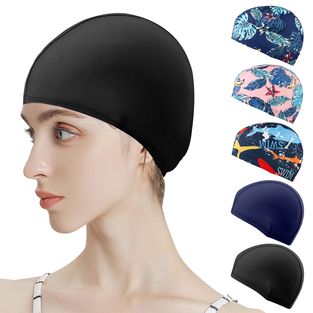 Gorra de natación elástica para adulto