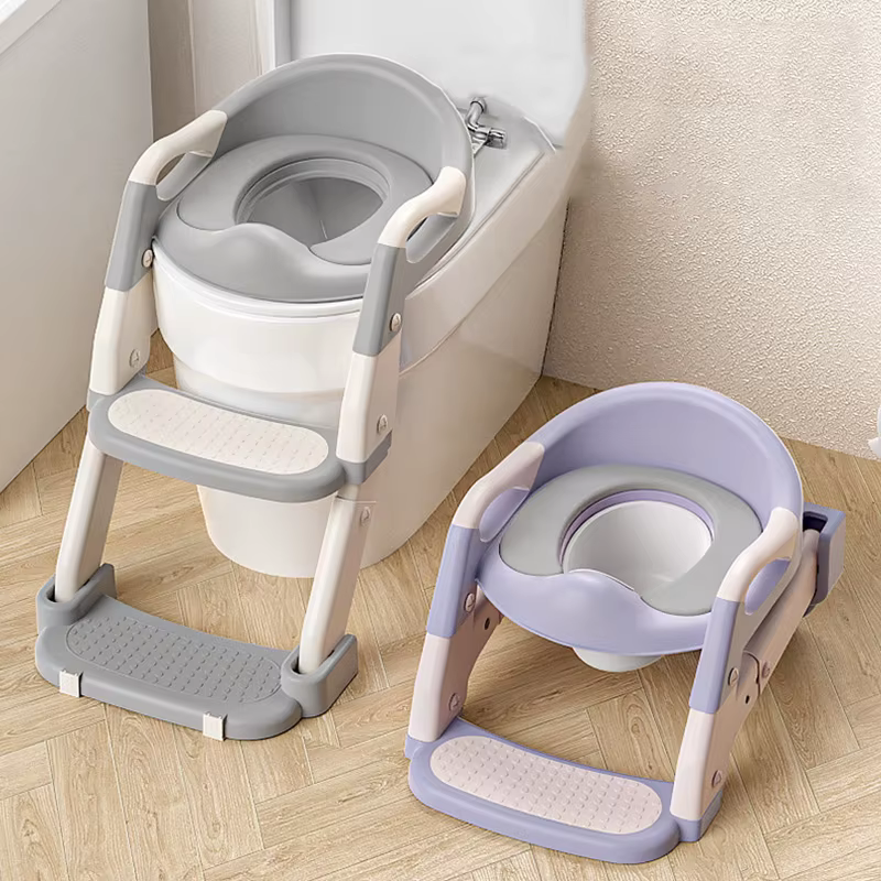 Orinal portátil con escalón – Inodoro de entrenamiento infantil - imagen 3
