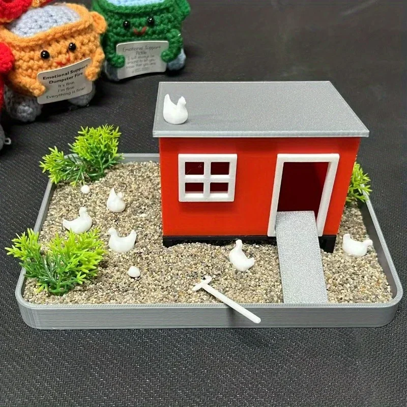 Kit de jardín zen DIY para escritorio con arena y paisaje mini - imagen 3
