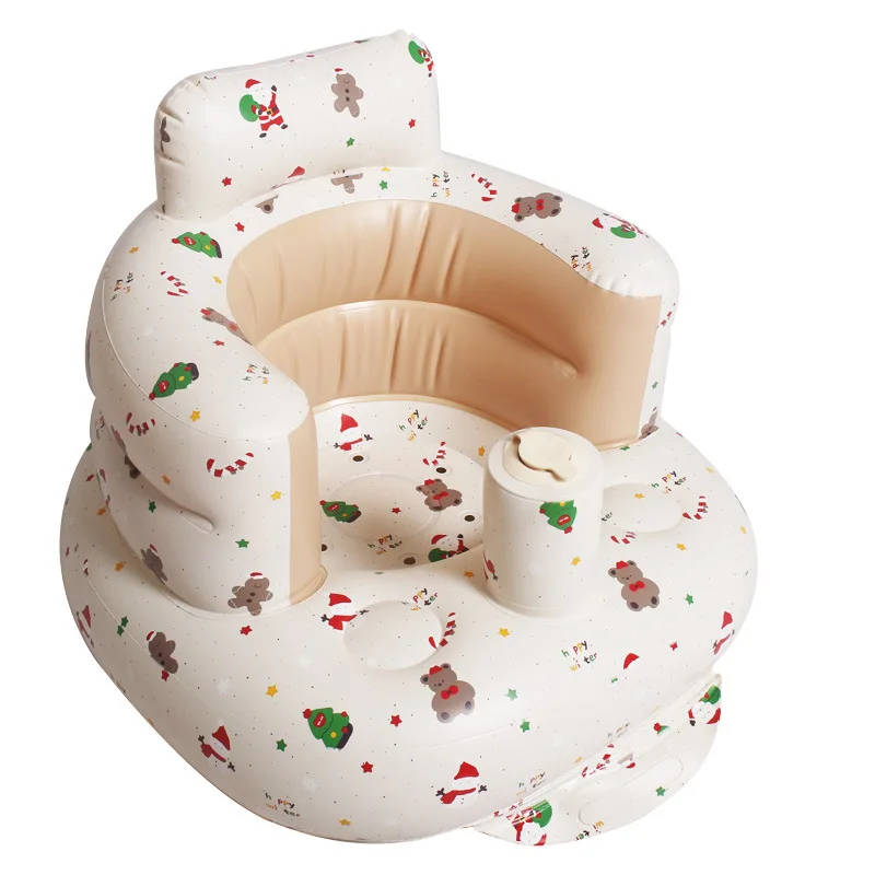 Asiento infantil inflable portátil para bebés – para viajar y jugar
