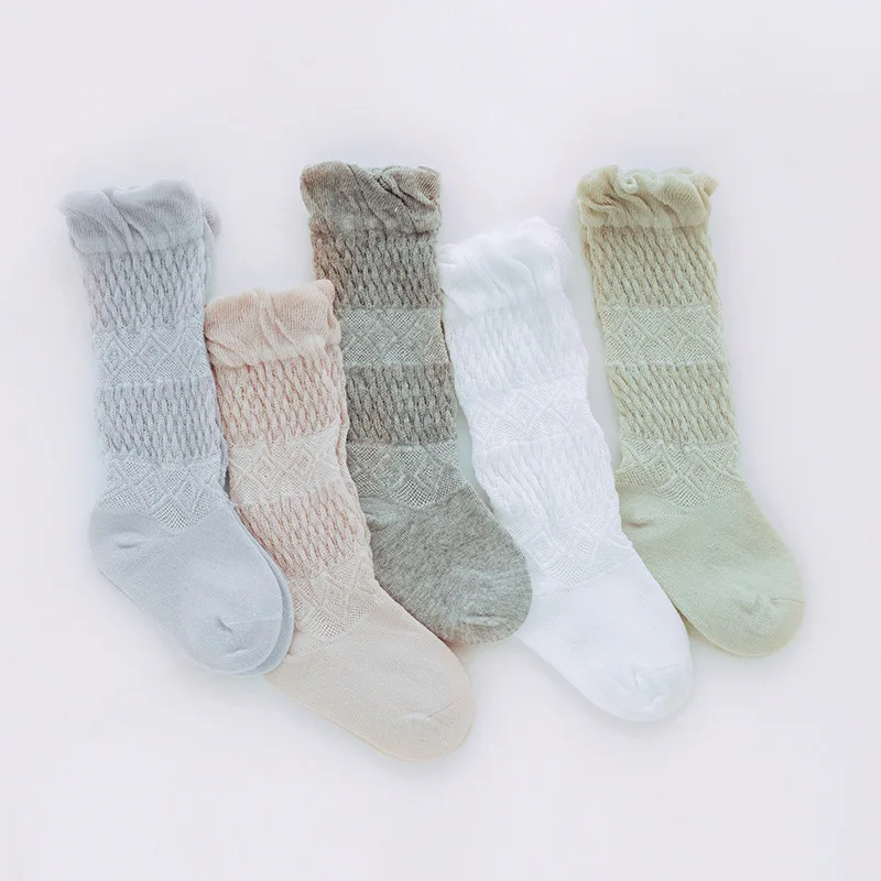 Calcetines con volantes de algodón para bebé y niña - imagen 5