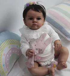 Muñeca reborn Bebe Tutti pintada a mano para niña pequeña realista