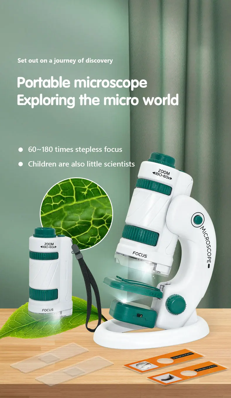 Kit educativo para aprender ciencias en casa y escuela