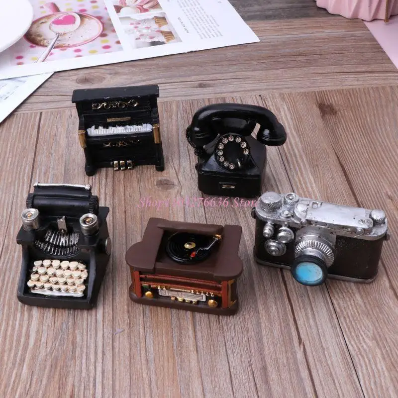 Teléfono antiguo vintage para sesiones de newborns