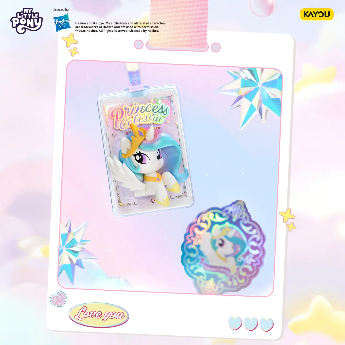 KAYOU My Little Pony caja sorpresa con figuras colgantes Luna - imagen 4