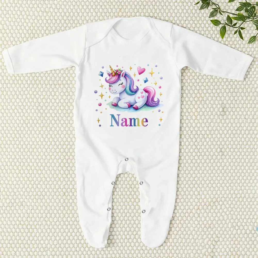 Traje recién nacido unicornio