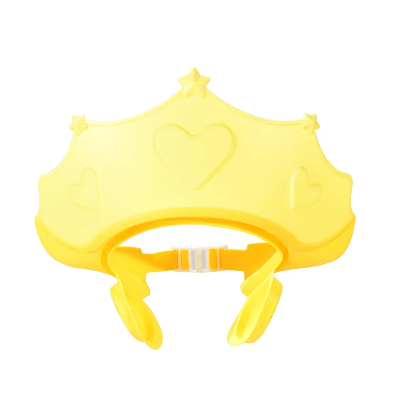 Gorro de baño infantil ajustable con protección auditiva y suave