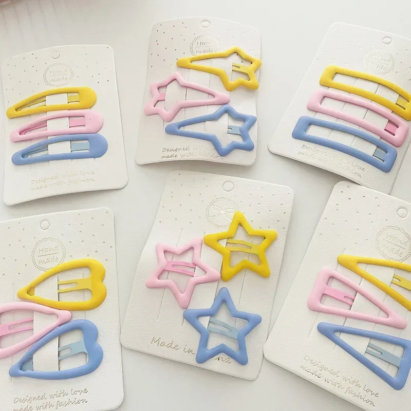 Pinzas y horquillas de colores para el pelo de niña - imagen 2