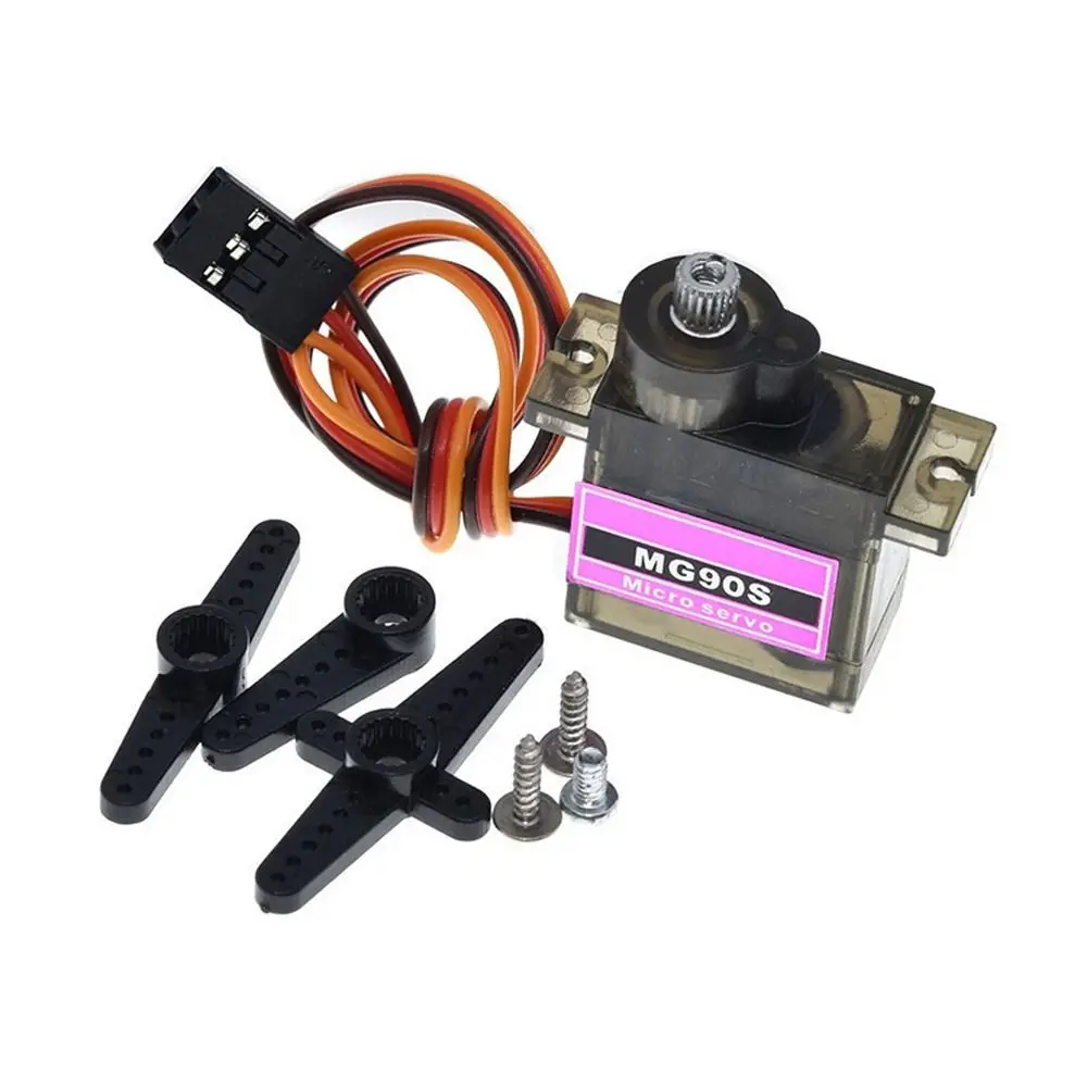 Servo integrado en estructura de barco RC