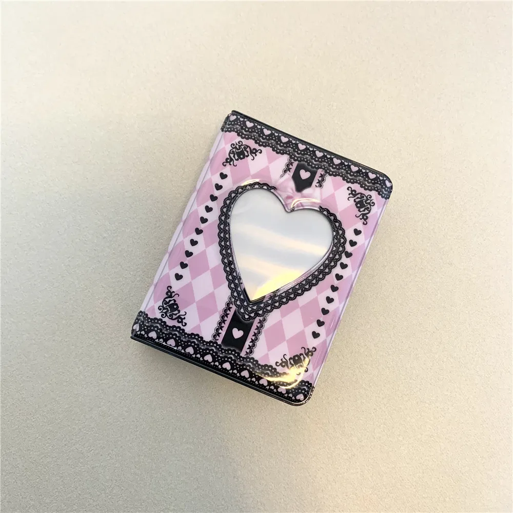 Álbum de fotos con encaje para colecciones negro y rosa - imagen 3